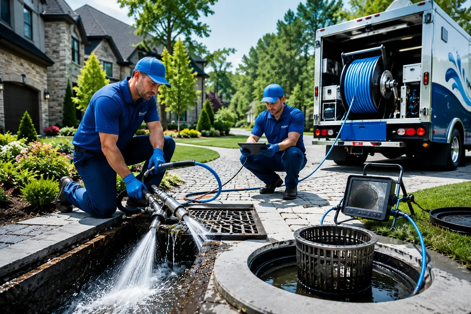 Local outdoor drain cleaning professionals in Manchester, ME
